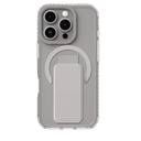 اميزنج - حافظة AmazingThing Titan Pro + حاملة مغناطيس MagSafe المضادة للصدمات لهاتف iPhone 16 Pro بحجم 6.3 بوصة - رمادي 