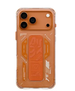 SKINARMA  -  جراب SKINARMA Helio Mag-Charge مع حامل قبضة لهاتف Apple iPhone 17 Pro Max (2025) - برتقالي