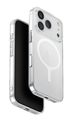 يونك - كفر Uniq Airsuit MagSafe لهاتف Apple iPhone 17 Pro Max - شفاف لامع/أبيض